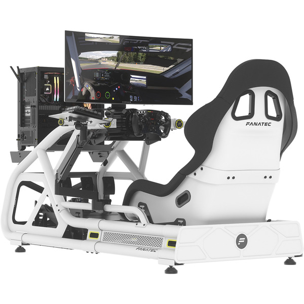 Fanatec Fanatec ClubSport GT Cockpit Box 1&2, Sim Rig weiß/schwarz
