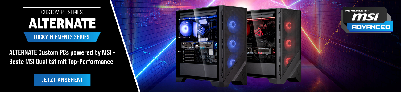 MSI Powered by MSI - Custom PCs