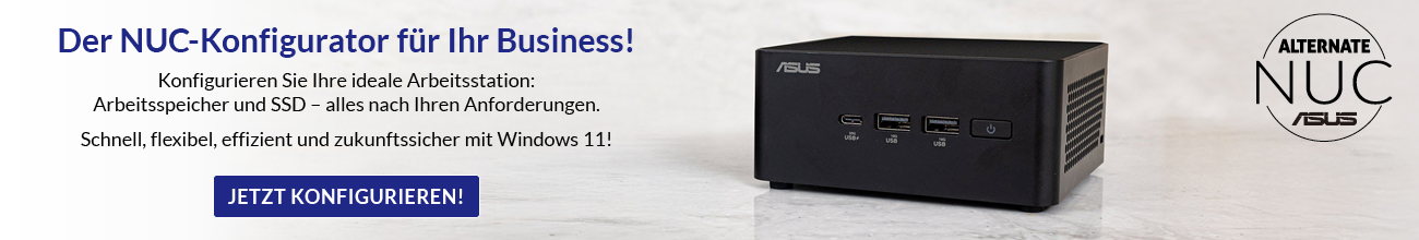 Der NUC-Konfigurator für Ihr Business